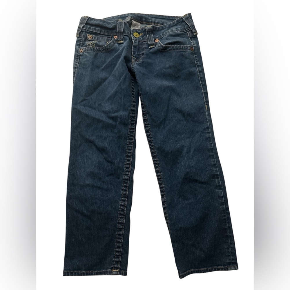 True Religion Women's Dark Blue Skinny Jeans